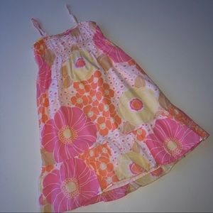babyGap Girls Pink Floral Dress Size 4T